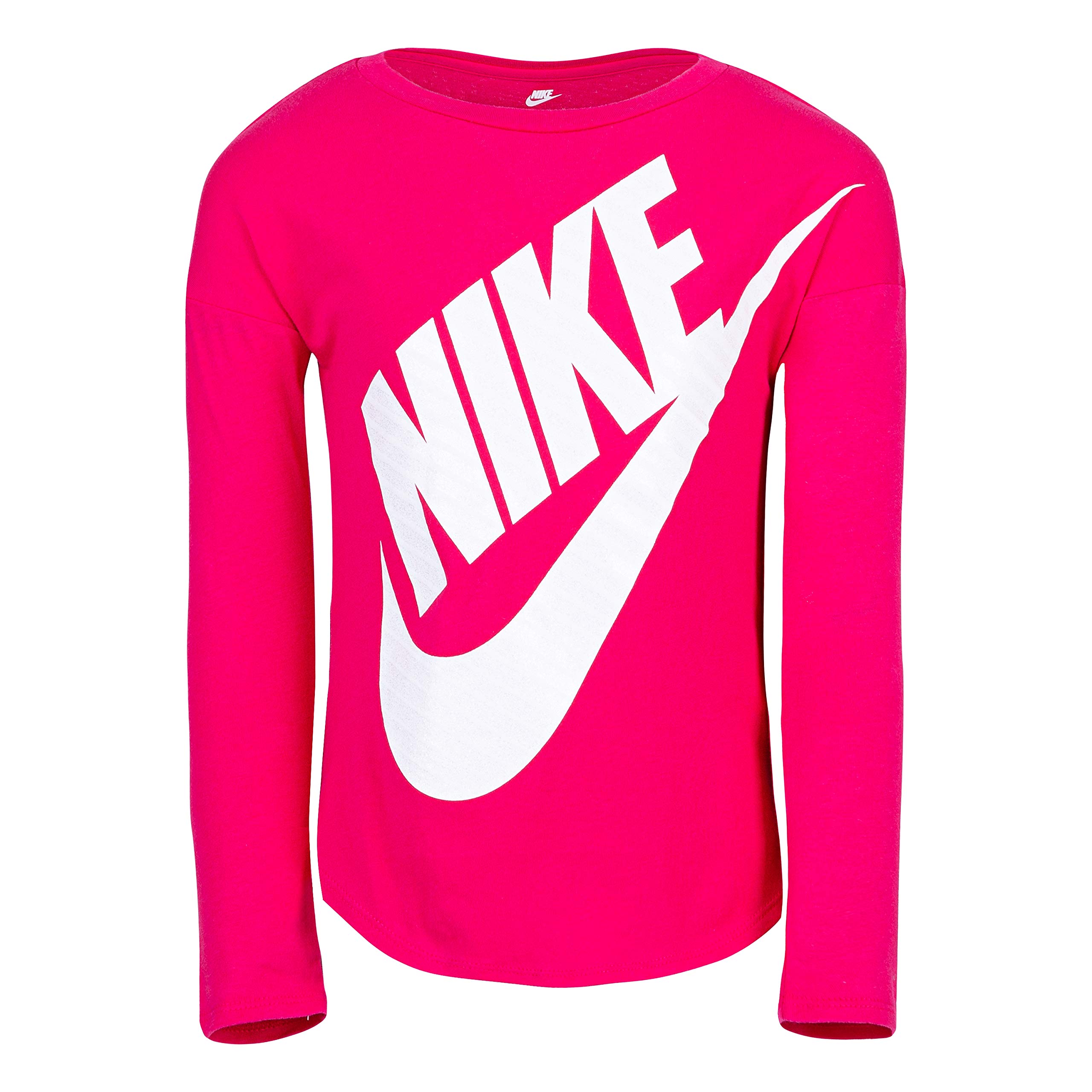 NIKE Koszulka Dziewczynki Long Sleeve Sportswear Graphic T-shirt