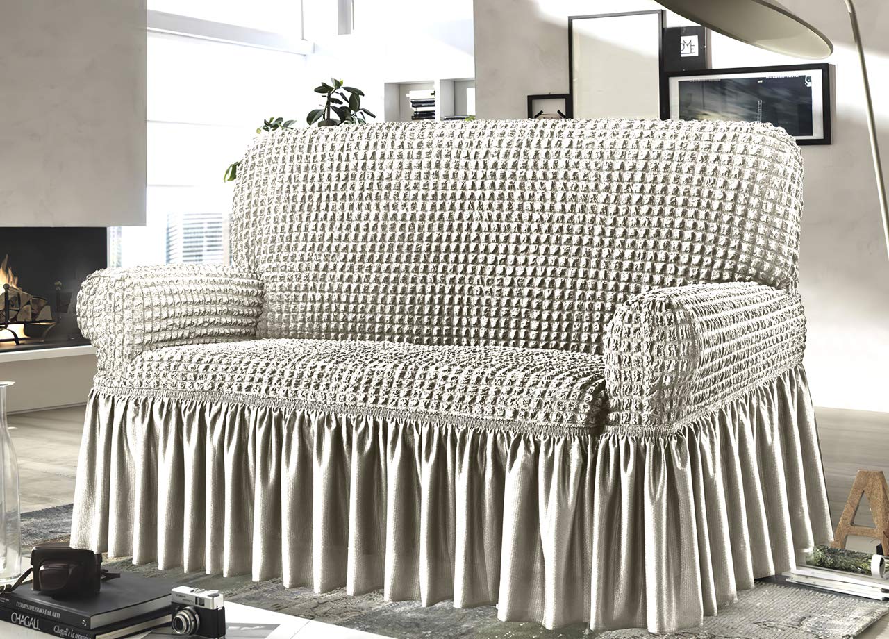 BIANCHERIAWEBSofa Cover Voila, Canvas, 3 Seater