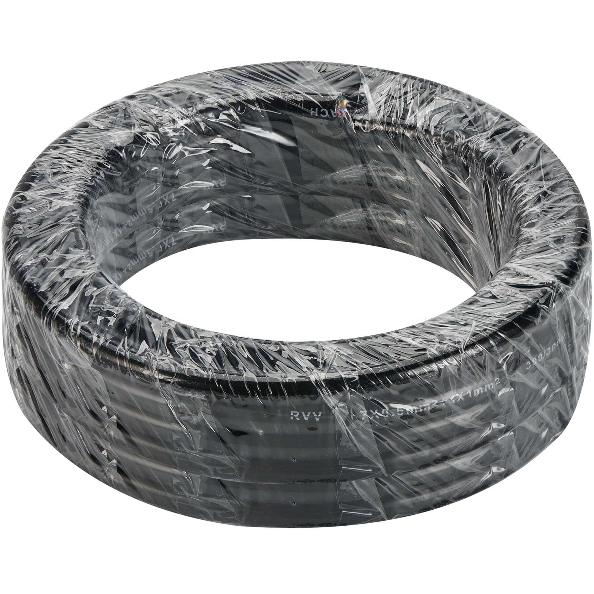 Câble Électrique pour Remorque 8 Fils, 15M Câble Extension Fil Éclairage Remorque 8 Conducteurs, 12V/24V Cable de Remorques Feux Arrière de Caravane Camping-Car (7x0.5mm²+ 1x1.0mm²)