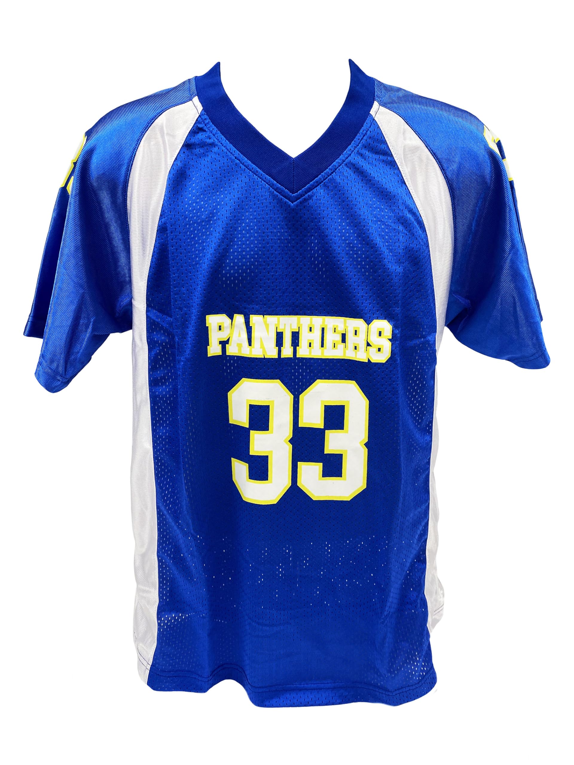 My Party Shirt Tim Riggins #33 Panthers Football Jersey - Mens Large Blue