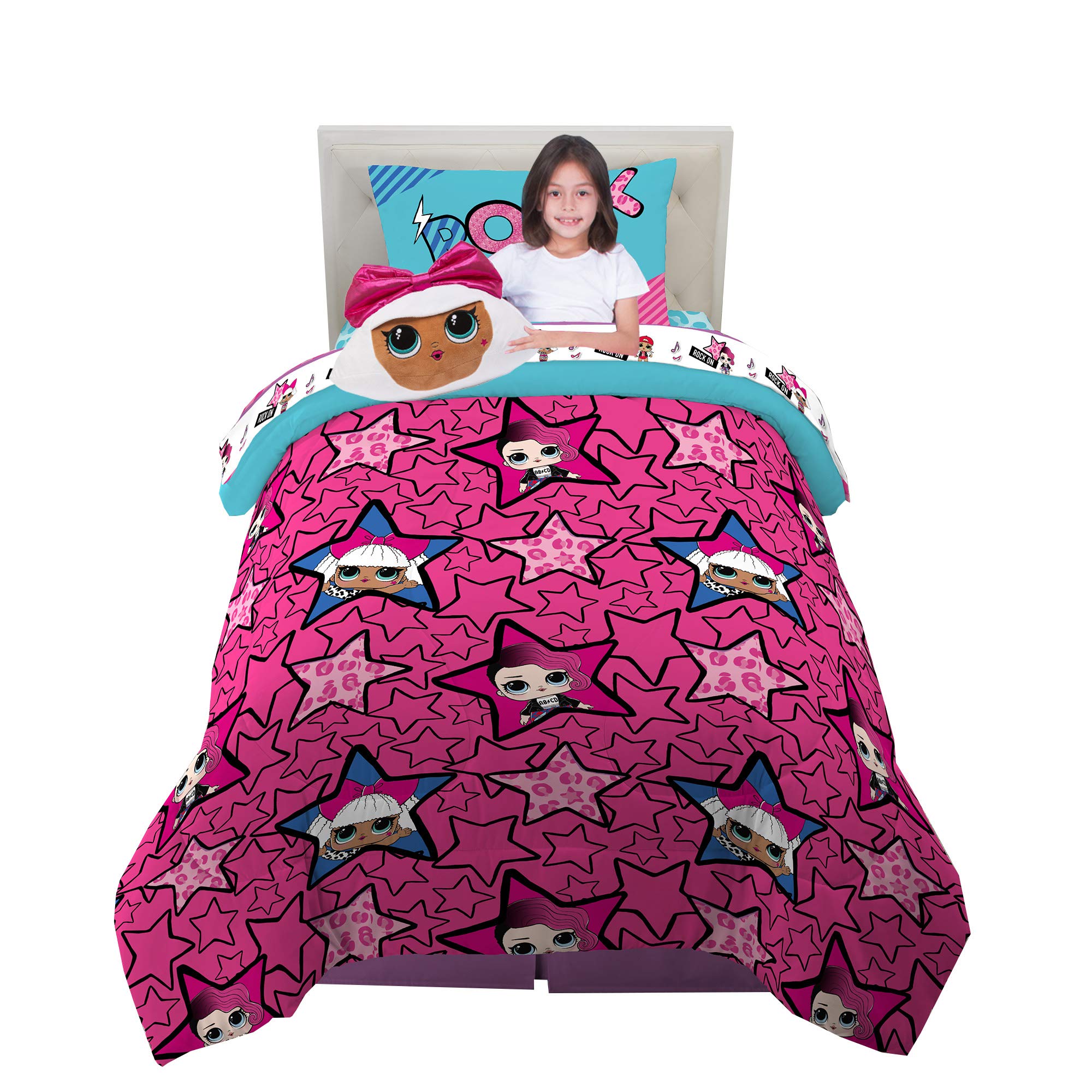 Buy Franco Kids Bedding Comforter with Sheets and Cuddle Pillow Bedroom