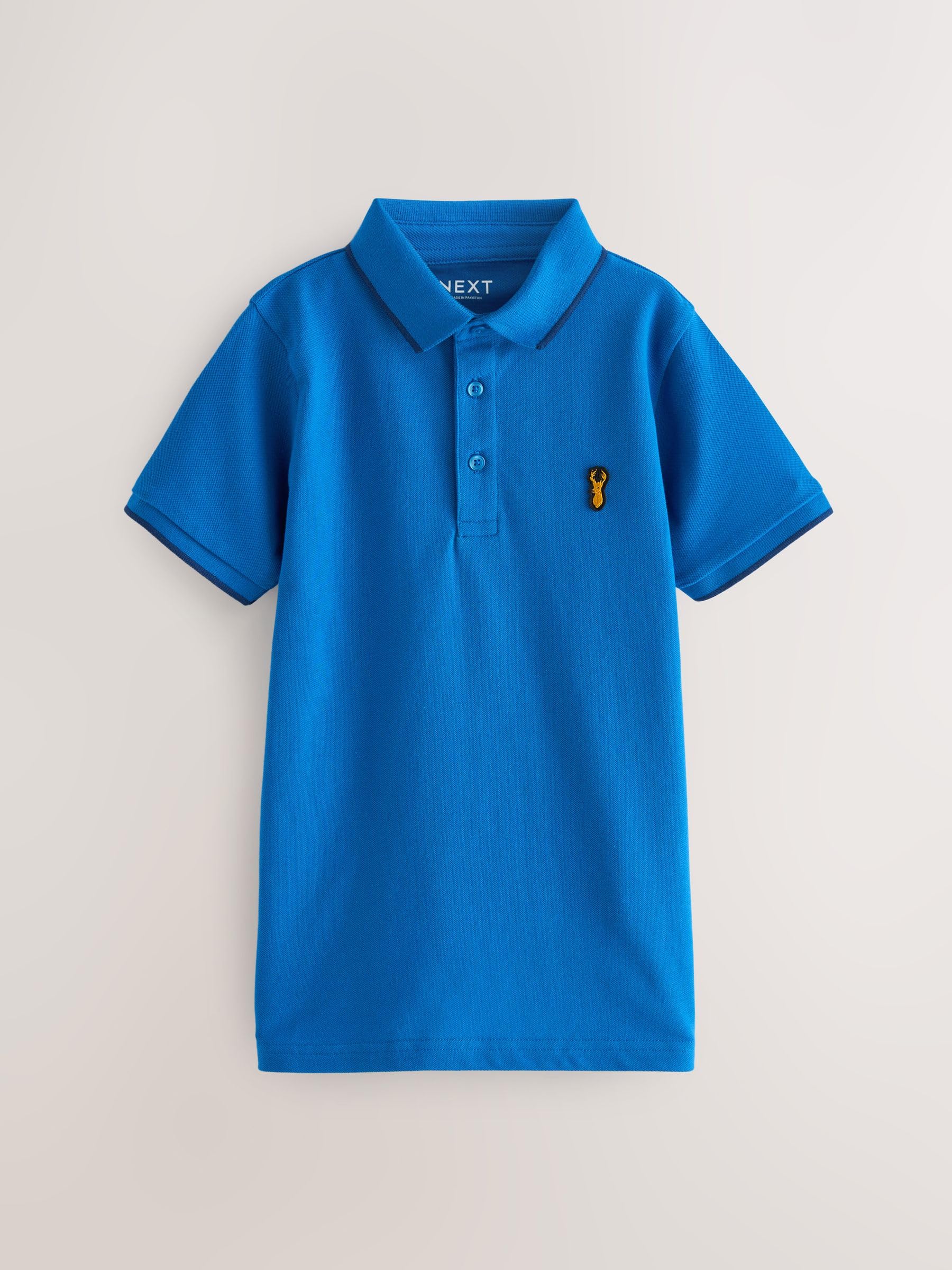 NEXT Garçon Polo à Manches Courtes, Lot de 3