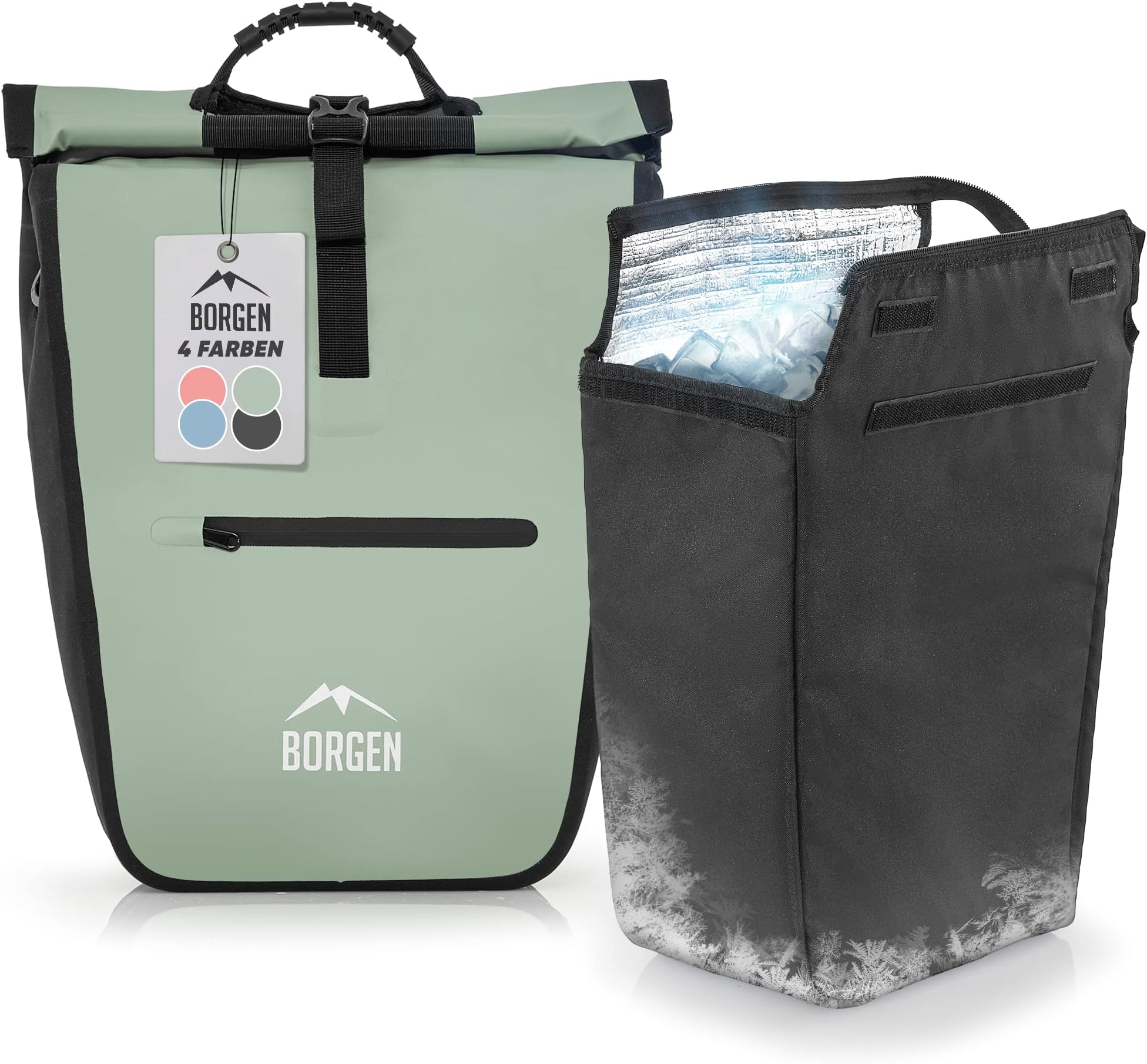 Sacoche De Vélo étanche Sur Porte-bagages Arrière "Rhinowalk - X21669