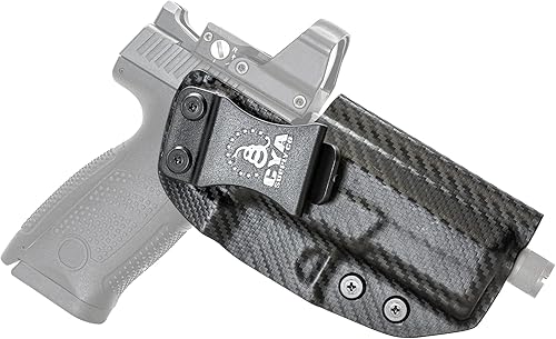 Vista 132 de CYA Supply Co.- Carbon Fiber Optics Ready IWB Holsters - Multiple Fits - Veteran Owned - Made in USA