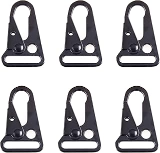TRIWONDER Enlarged Mouth Clips HK Hook Heavy Duty Snap Hooks Sling Clips for Paracord Outdoors Bag Backpack (1