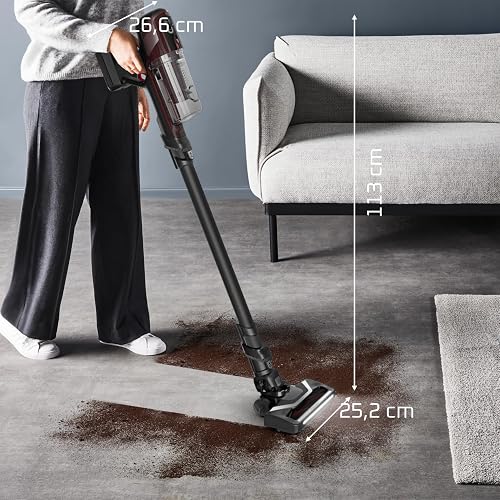 Rowenta X-PERT 6.80, Aspirateur Balai sans Fil Multifonction, 100W, Autonomie 60 Minutes, Eclairage LED, Suivi Facile, RH6485E0 - 9