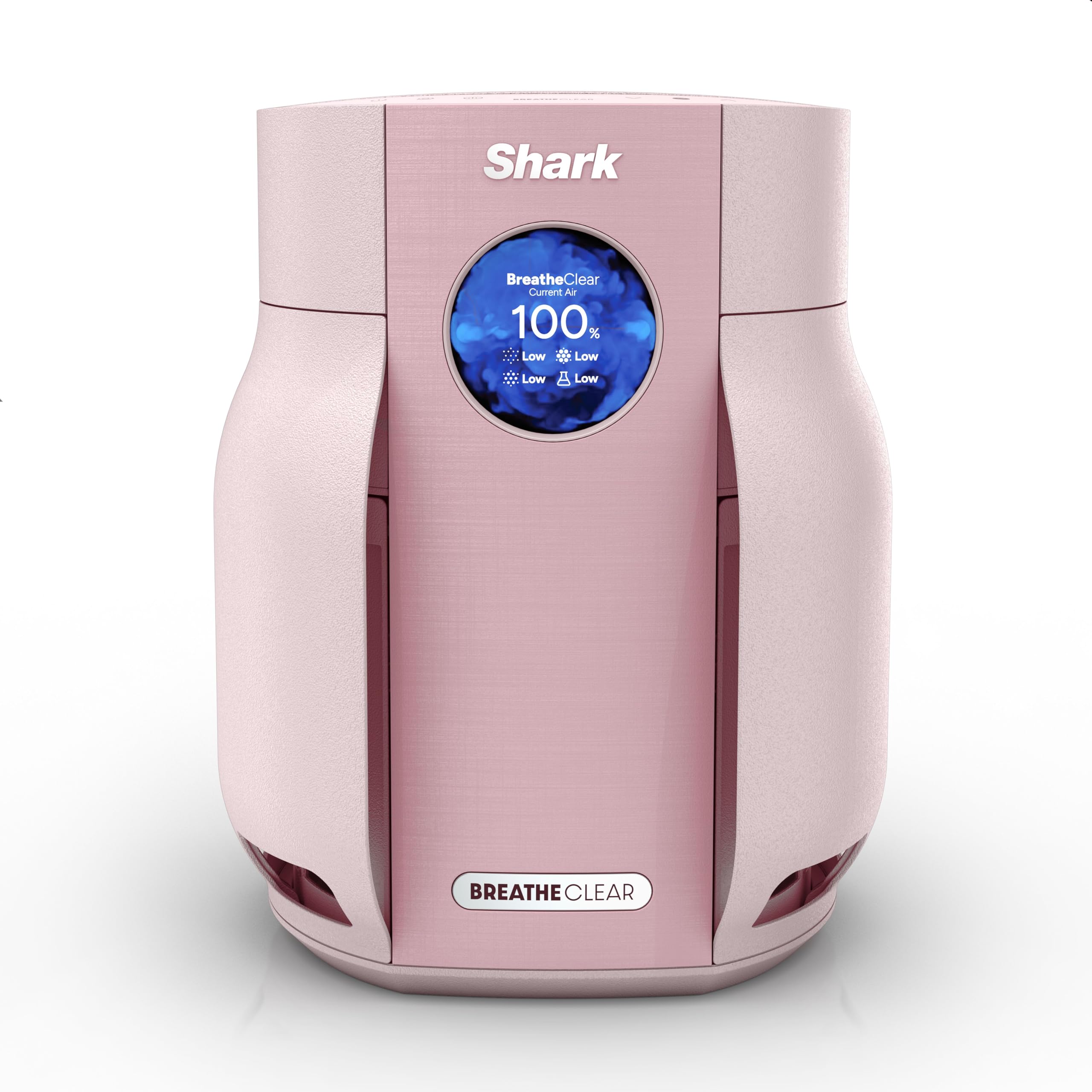 Shark BreatheClear Compact Pro Smart Air Purifier, HP062PK, Blush 300 sq. ft Blush