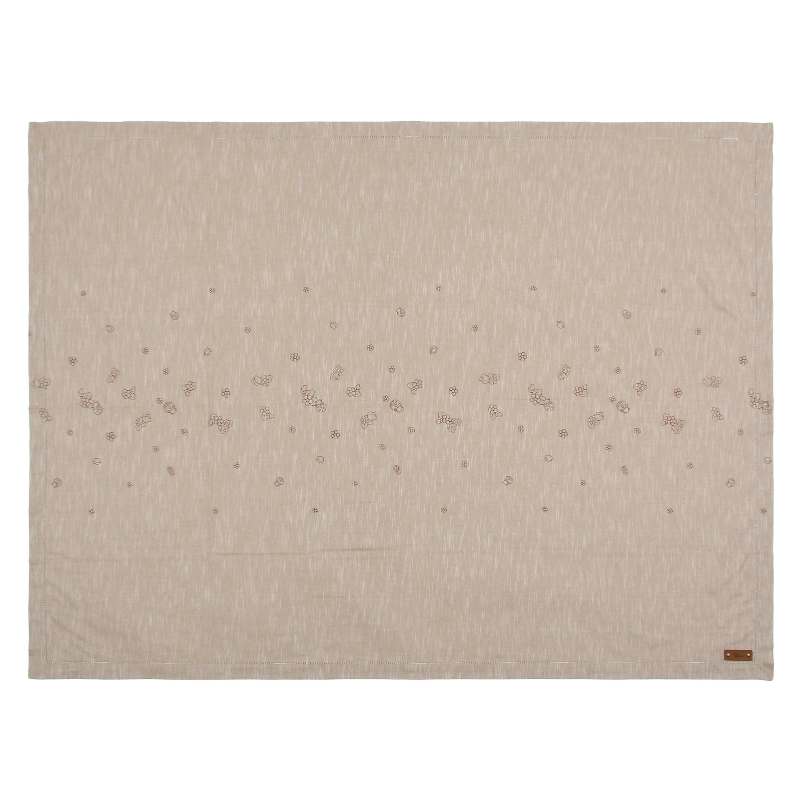THUN - Cambric Rope Tablecloth - Country Line - 100% Cotton - 160 x 270 cm