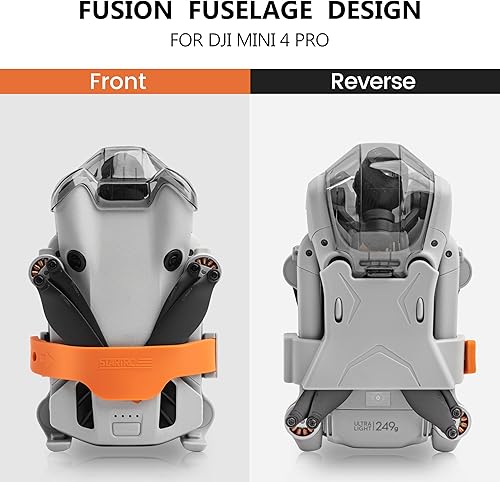 Miniatura 2 de STARTRC Soporte de hélice Mini 4 Pro, correa de protección de hélice para hélices DJI Mini 4 Pro, estabilizador protector y fijador de hélices