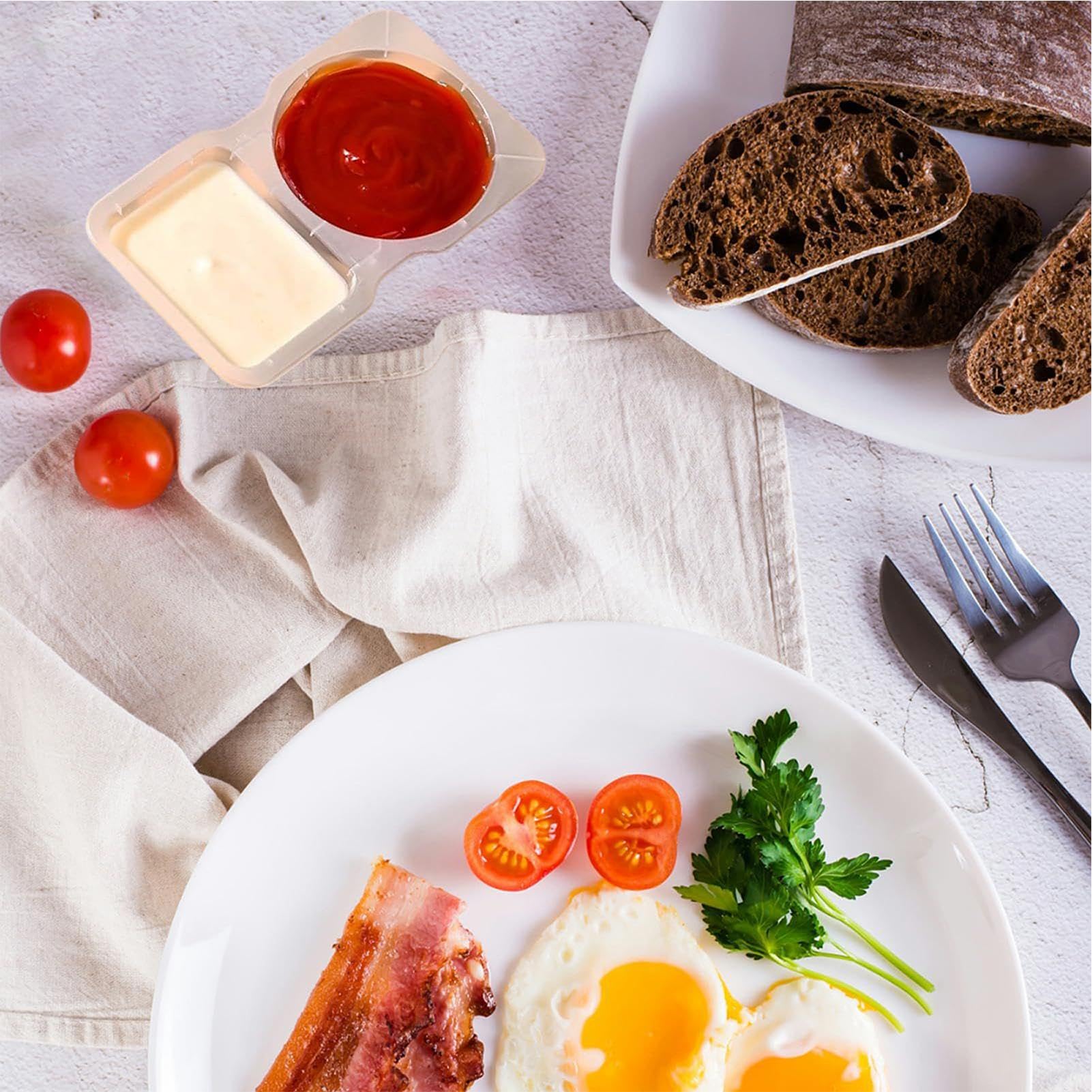 CONTENITORI PER ALIMENTI in vetro sigillato vaso per condimenti