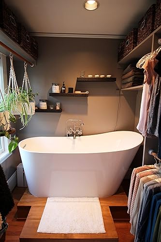 Miniatura 6 de Joel's Antiques Estantes flotantes de madera de 18 pulgadas para pared, 18 x 8 x 2 pulgadas, hechos de madera natural, estantes de pared rústicos