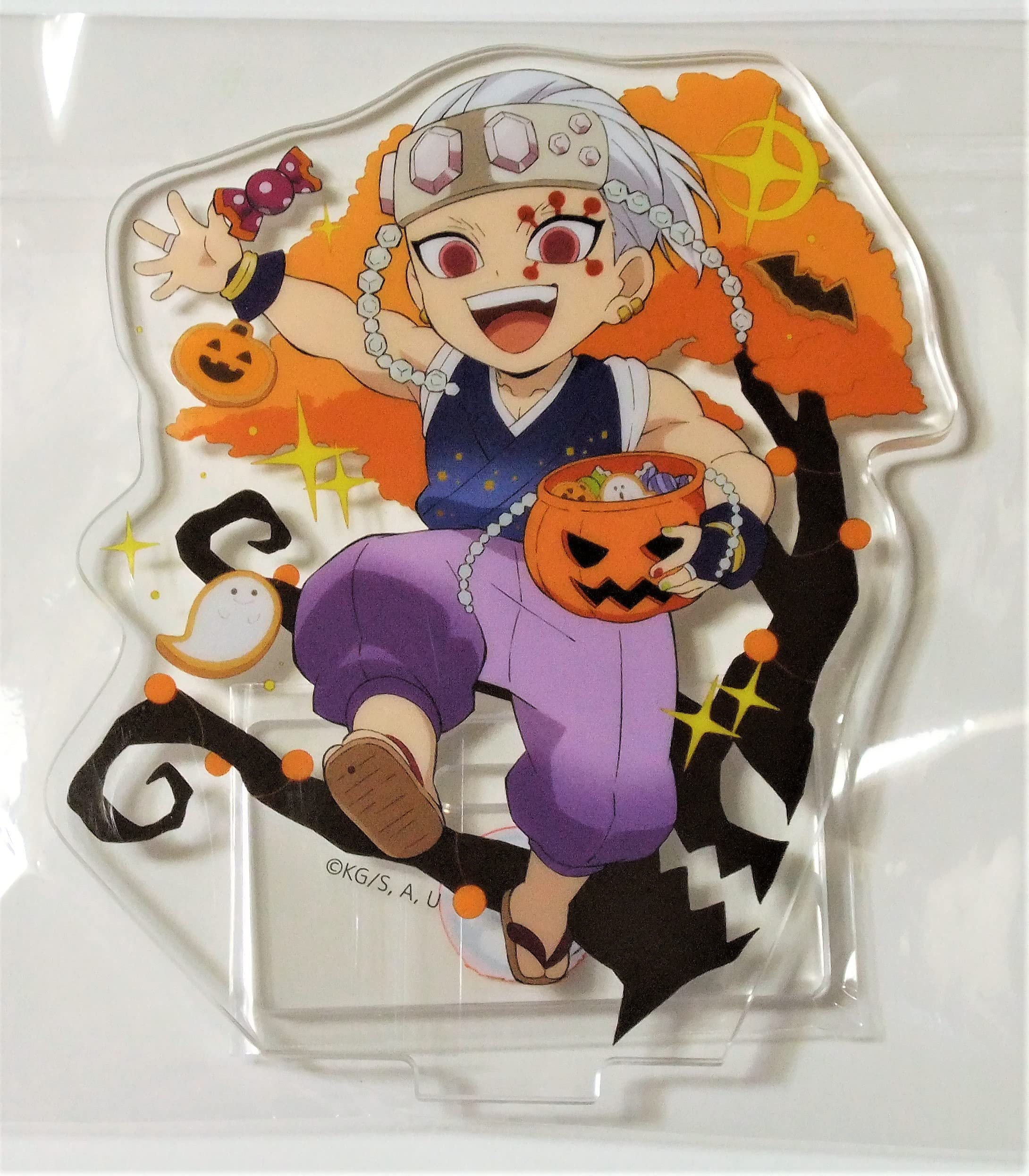 ☆ 鬼滅の刃　ハロウィン2020　アクリルスタンド　缶バッジ　宇髄天元 ☆ 鬼滅の刃 ハロウィン2020 アクリルスタンド 缶バッジ 宇髄