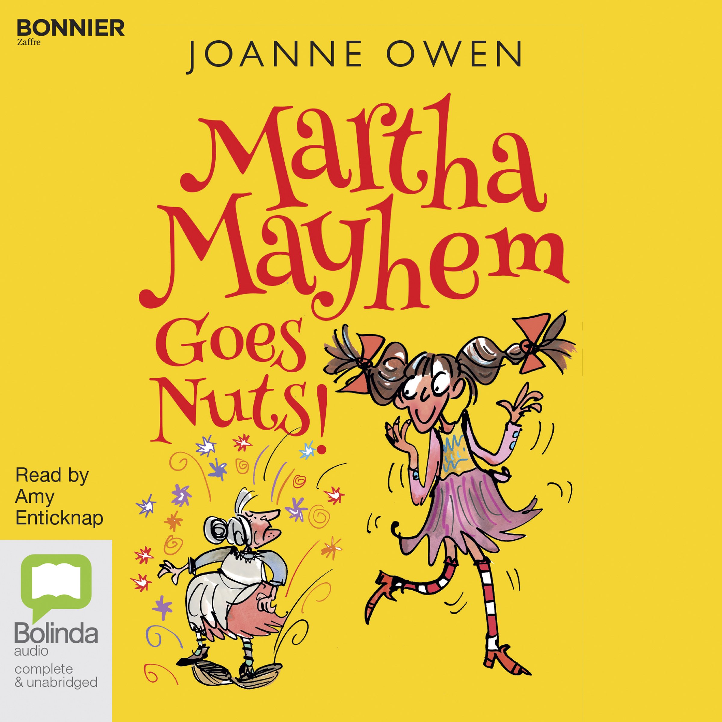 Cover art for Martha Mayhem Goes Nuts!