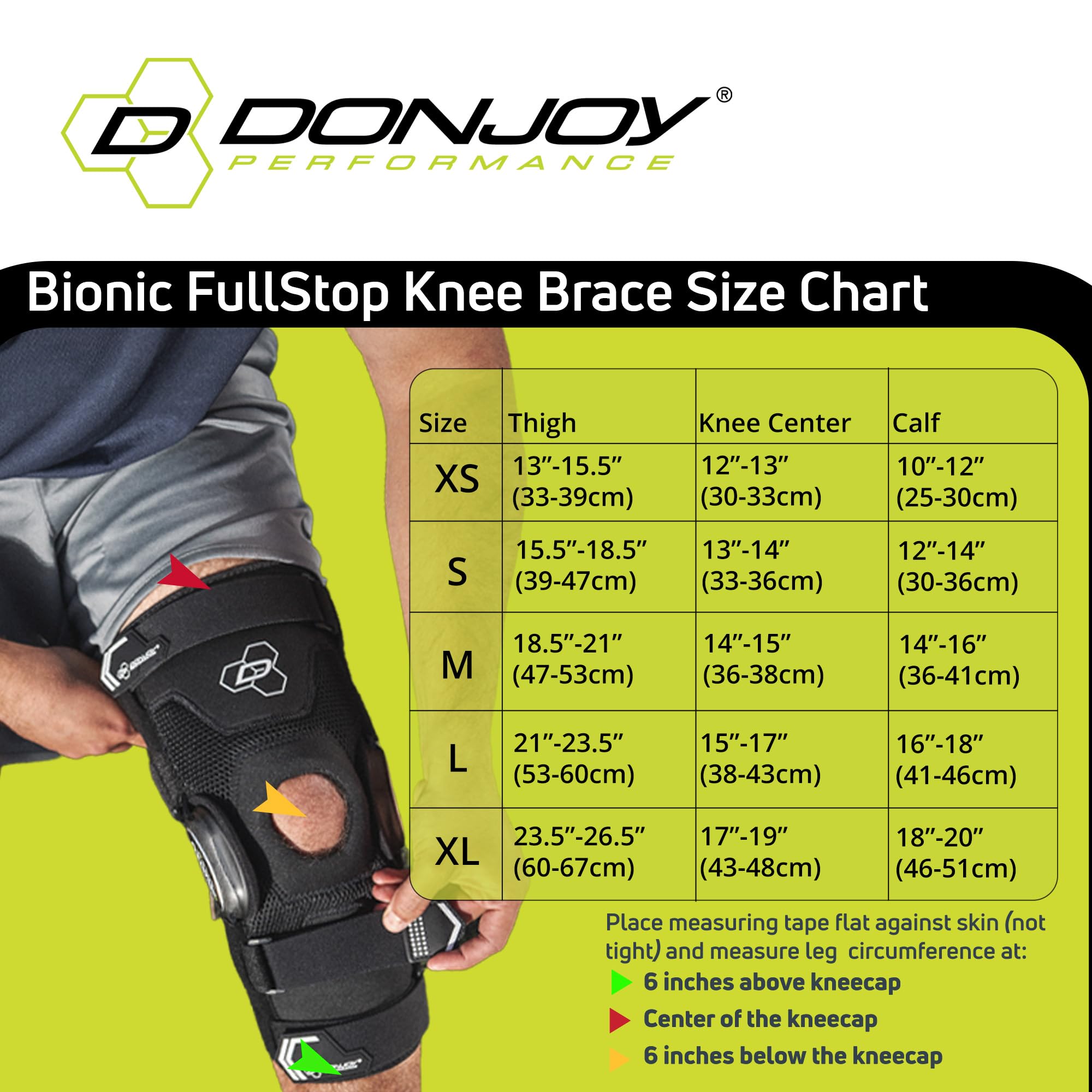Amazon.co.jp: DonJoy Performance BIONIC FULLSTOP ACL 膝ブレース S