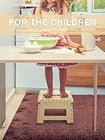 Vista 46 de Dyforce Taburete plegable de 13 pulgadas, taburetes resistentes para adultos y niños, taburetes de pie compactos, taburete plegable ligero