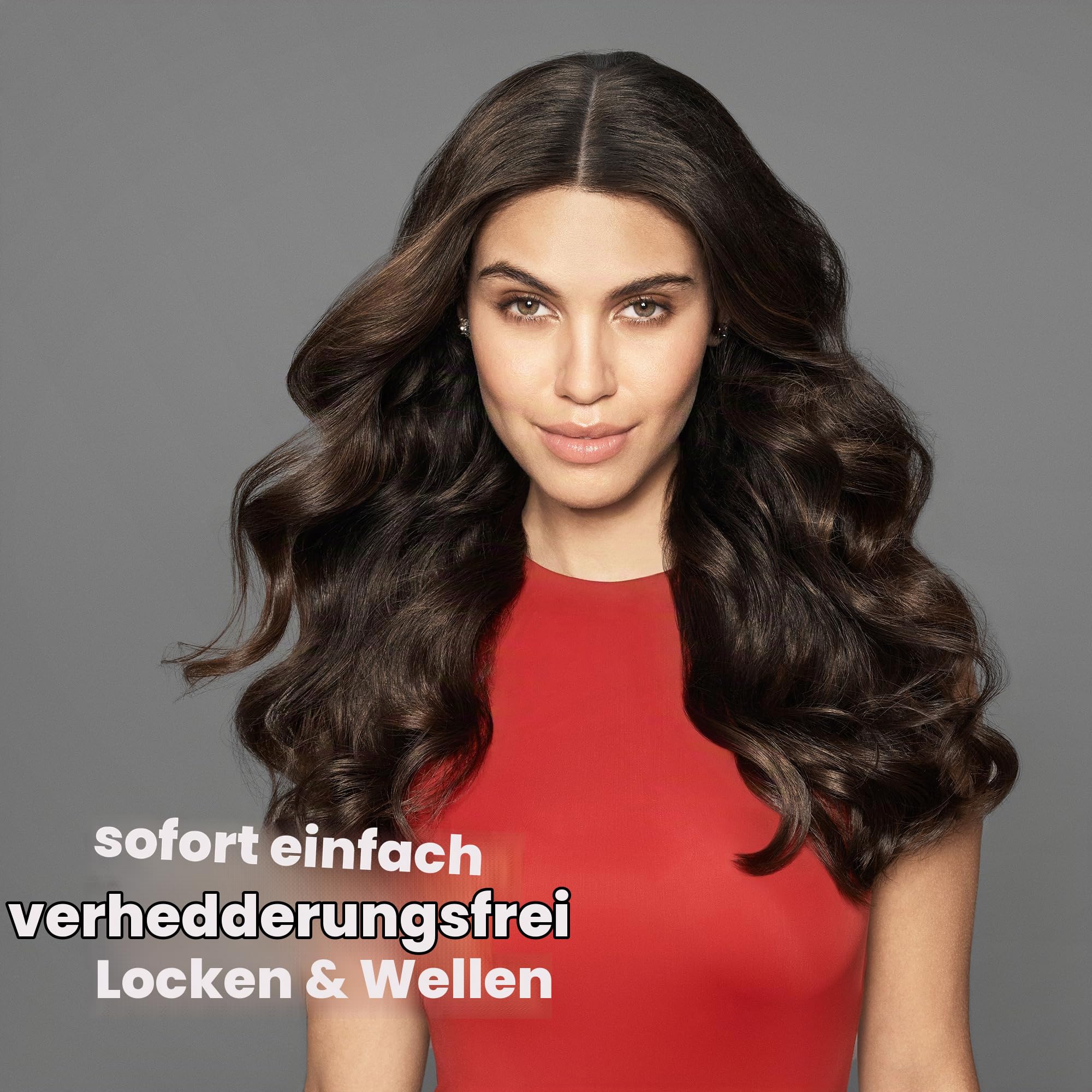 REVAMP Hollywood Curl Lockenstab Auto-Rotate Keramik - Ionisch | Keramikzylinder, Verwicklungsfrei, Locken und Beach Waves, Rotierender Hair Styler, welliges Haar