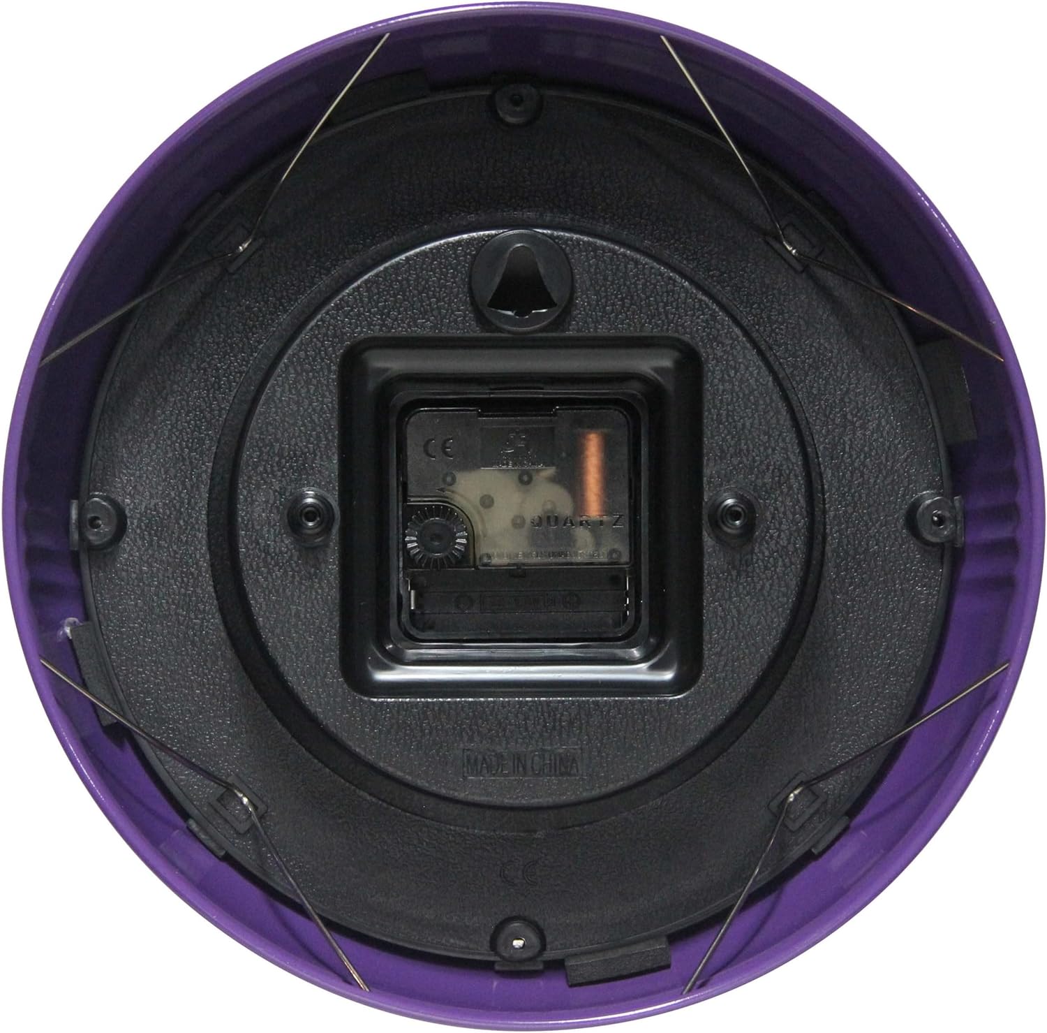 Infinity Instruments Retro Round Purple Clock