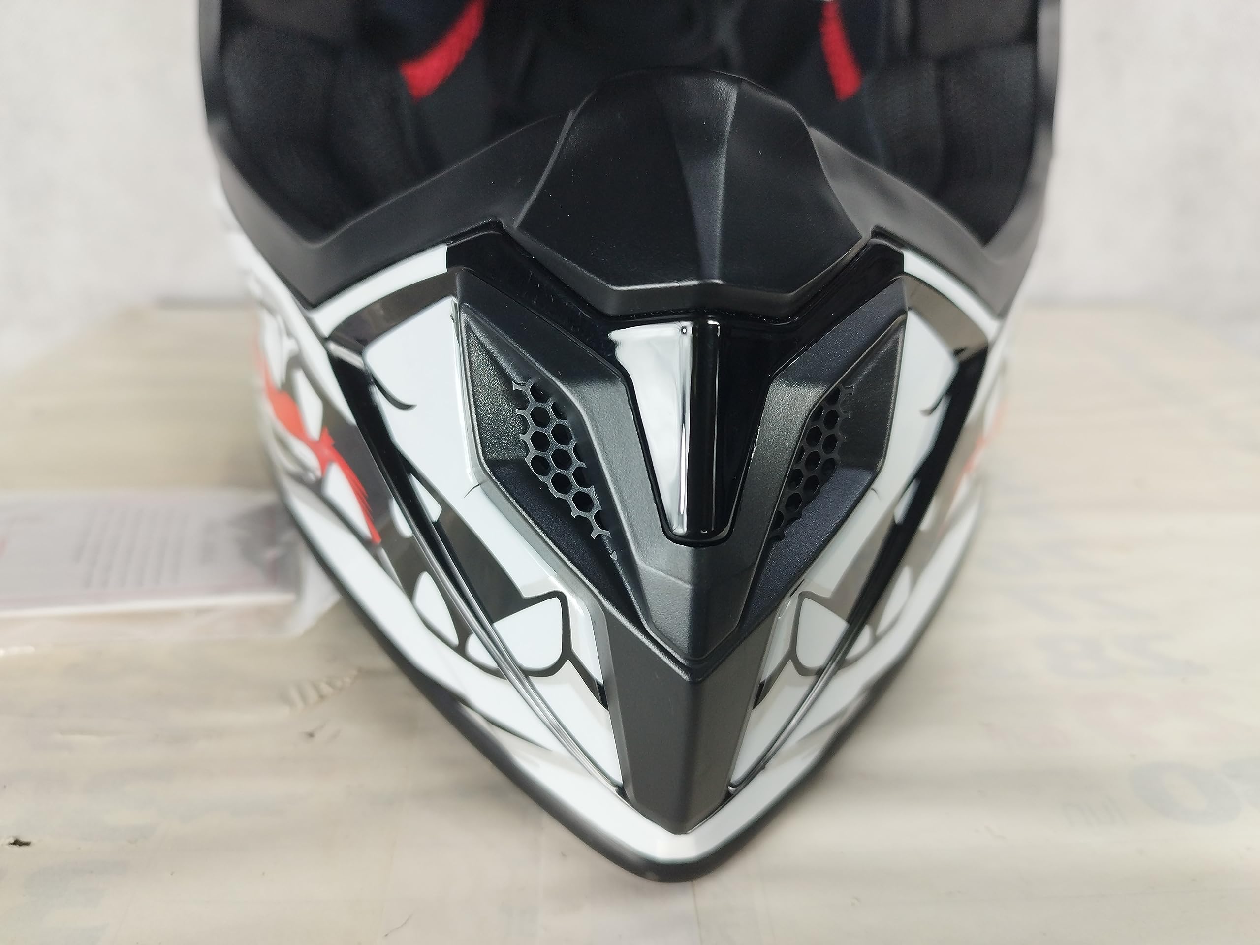 Casco Bimbo bambino per mini moto da Cross Enduro Quad Off Road fuori strada integrale con Nuova Omologazione CE C.E. ECE 22.06