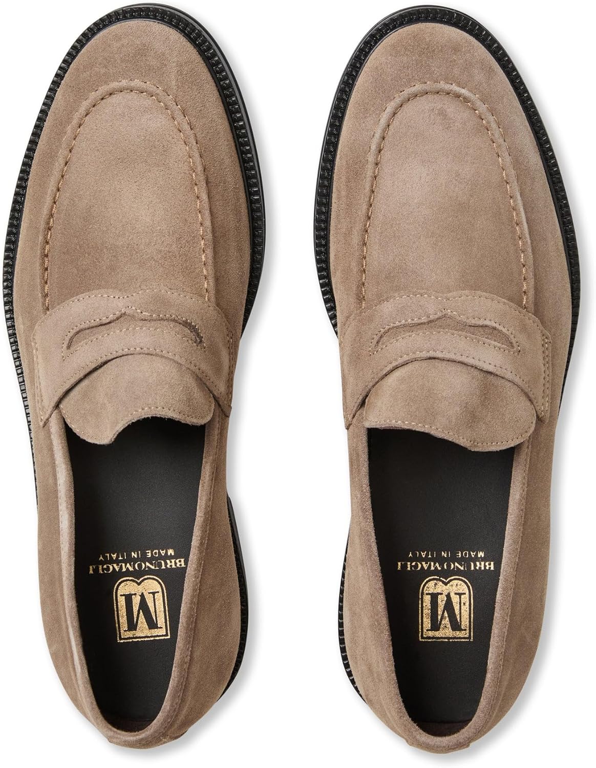 Bruno Magli Mens Men's Dorzano Penny Loafers - Image 4