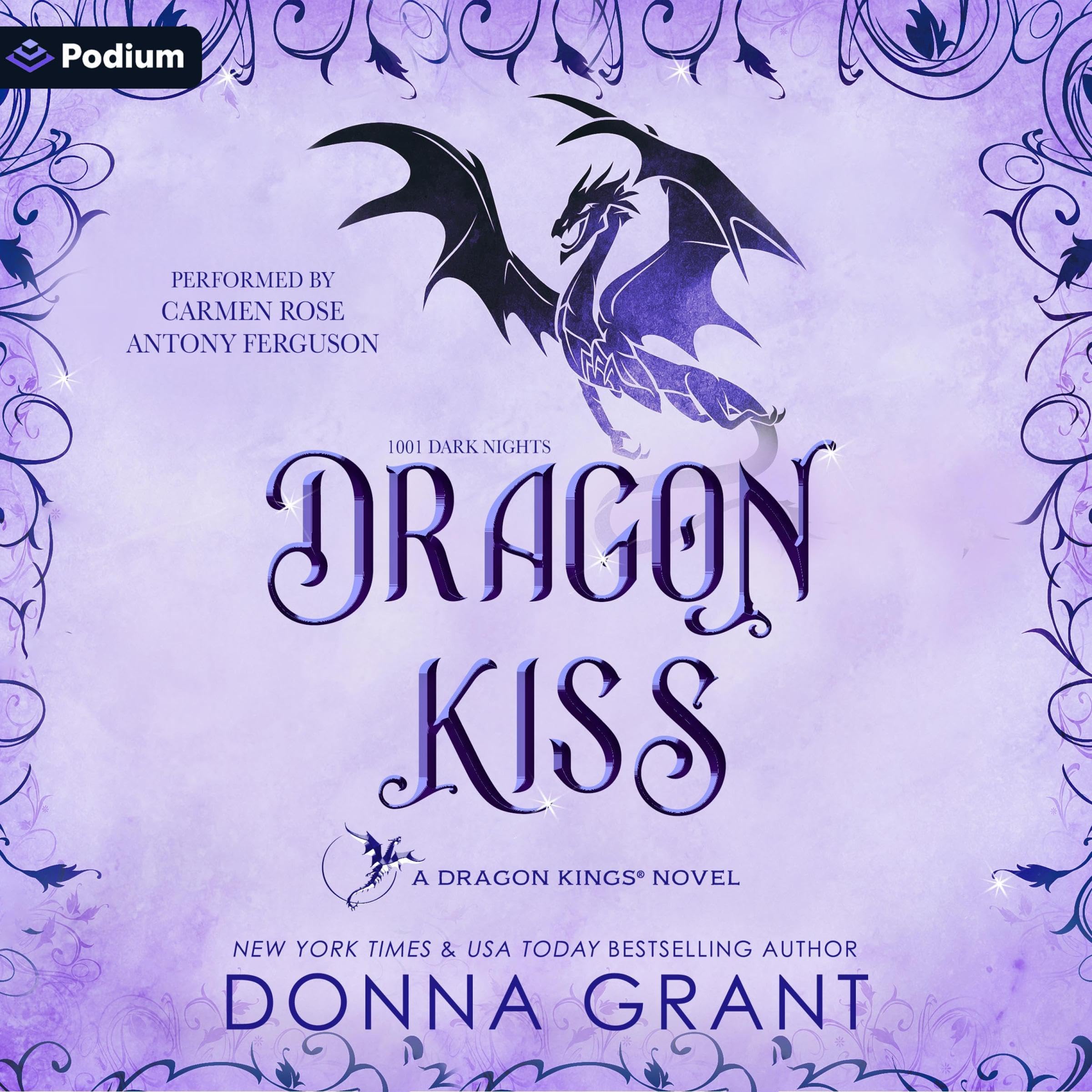 Cover art for Dragon Kiss: A Dragon Kings Novella