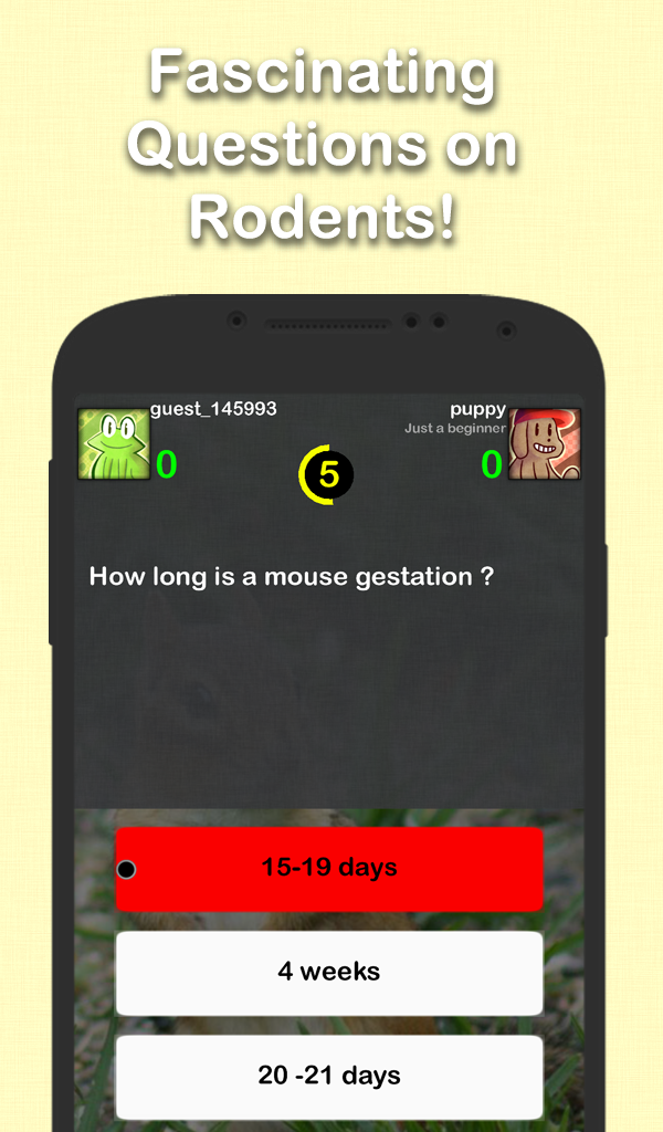 Rodents Quiz Game App on Amazon Appstore