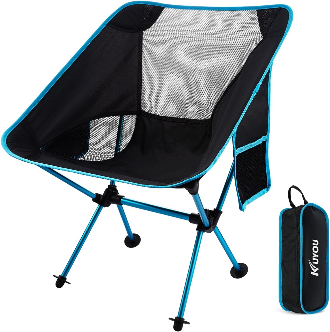 KUYOU Camping Folding Chair,Outdoor Fold Up Chairs