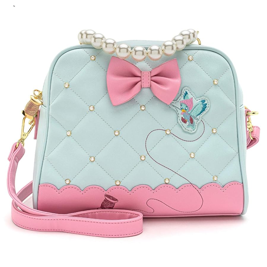 Loungefly Disney シンデレラ Happily Ever After クロスボディ Loungefly Disney Cinderella Happily Ever After Crossbody Bag