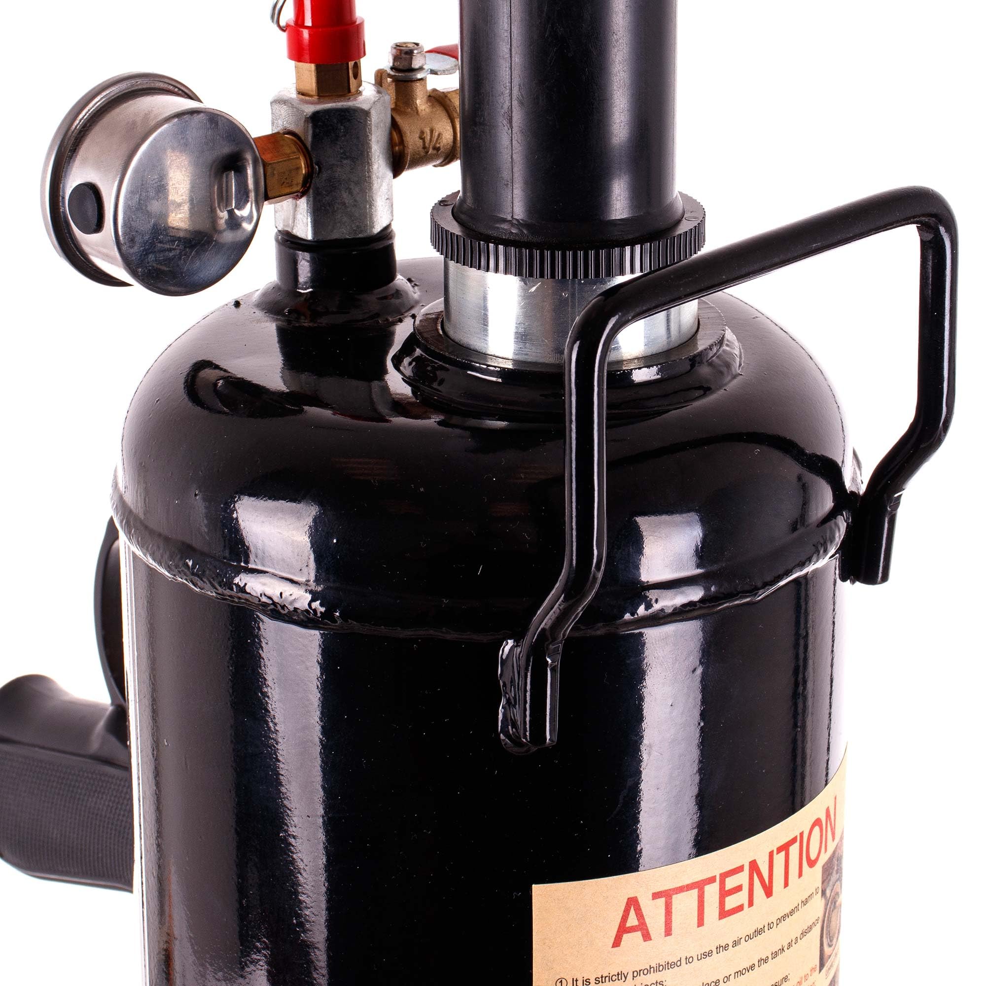 Gonfiatore, pneumatici, riempitivo professionale per pneumatici, booster 12L, gonfiatore per pneumatici, airbooster, pistola ad aria, aiuto per il riempimento, cannone ad aria con manometro per
