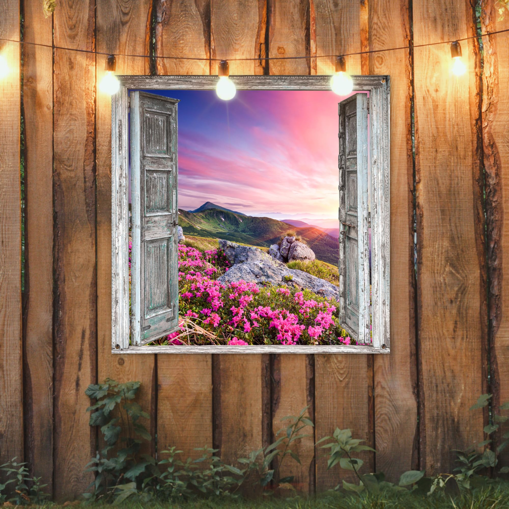 MuchoWow© Deco Jardin Posters Décoratifs Extérieur Terrasse Mur Déco
