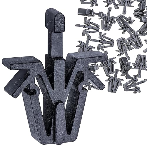 Rexka Clip de retención de rejilla de 30 piezas 90467-12040 compatible con Toyota Trucks SUV Tacoma RAV4 4Runner Pickup..