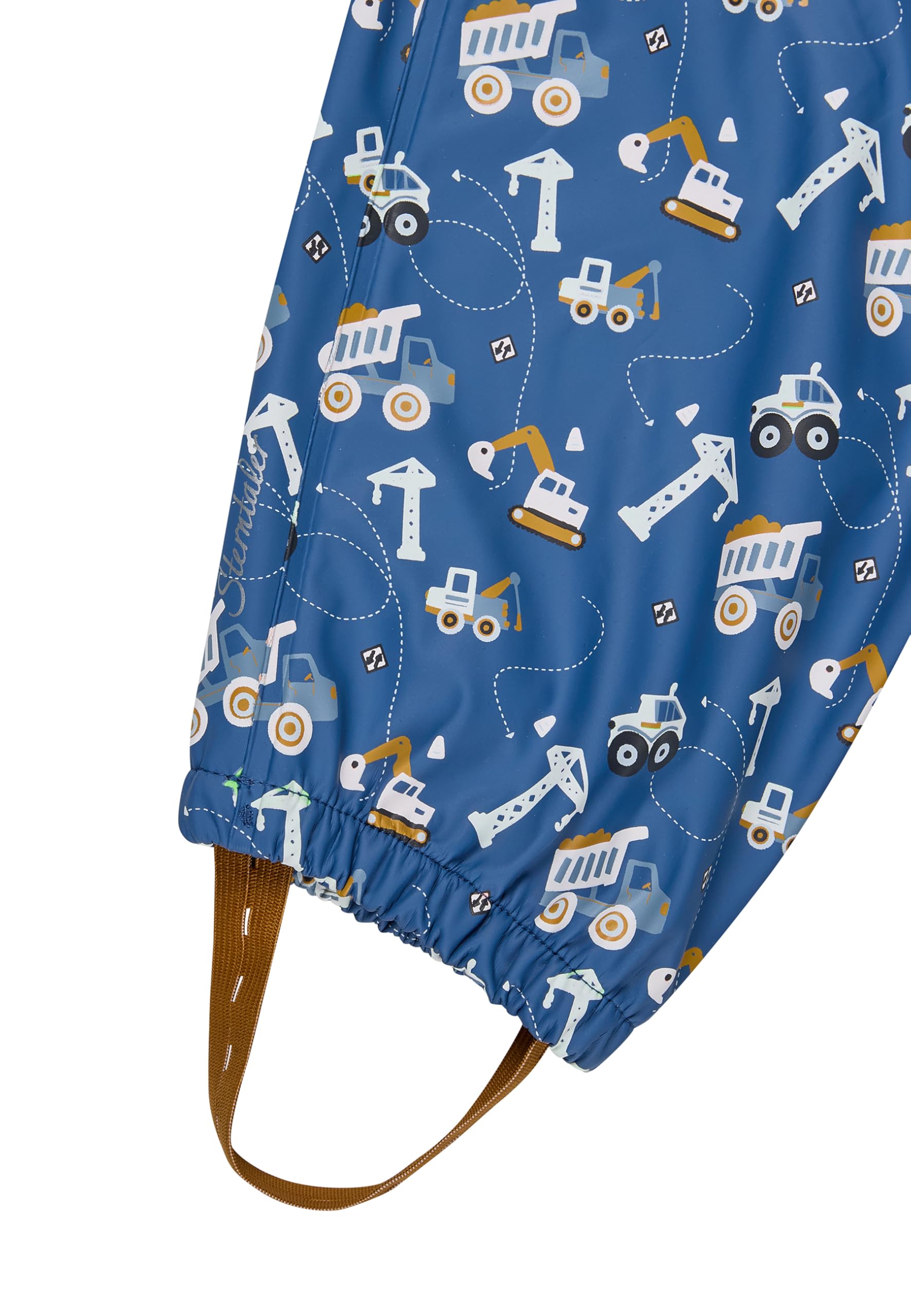 Sterntaler Unisex Baby Regenhose Baustelle Regenhose Baustelle