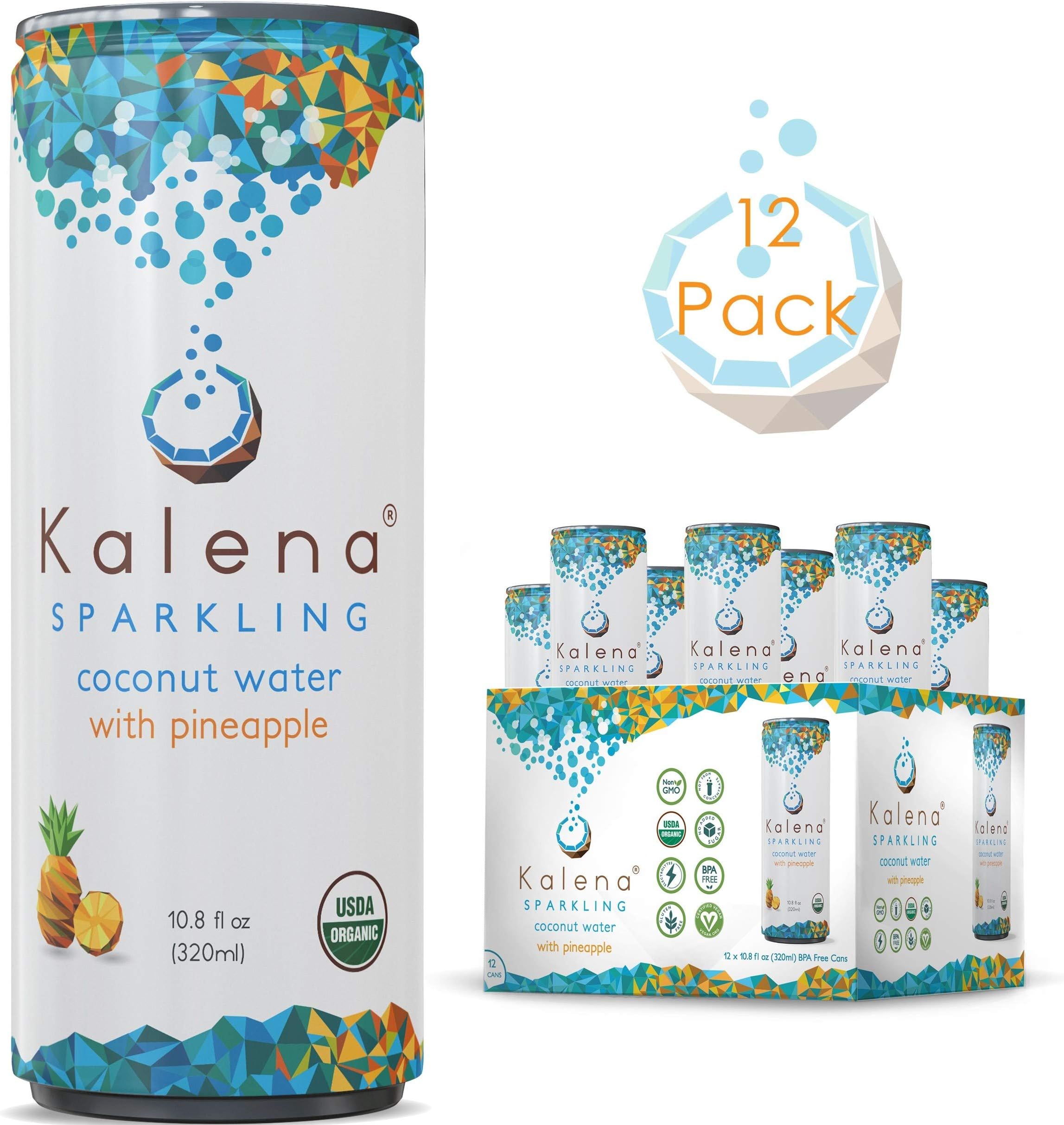 Kalena Sparkling Coconut Water - Pineapple
