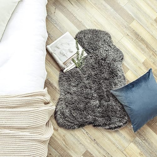 Miniatura 10 de Ashler - Funda suave de piel sintética de zorro para silla sofá área para suelo de habitación sofá o sala de estar