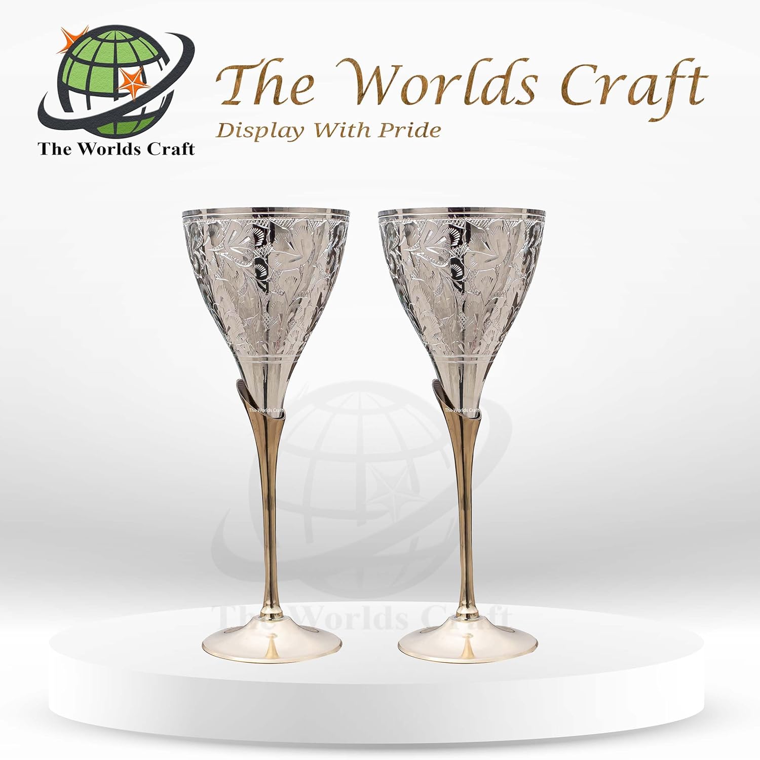 Vintage Chalice Goblet – 7oz Gold Brass Medieval Cup for Communion, Wedding, Rituals – Royal Catholic Goblet, Gothic Decor, King Arthur Renaissance Caliz Catolico