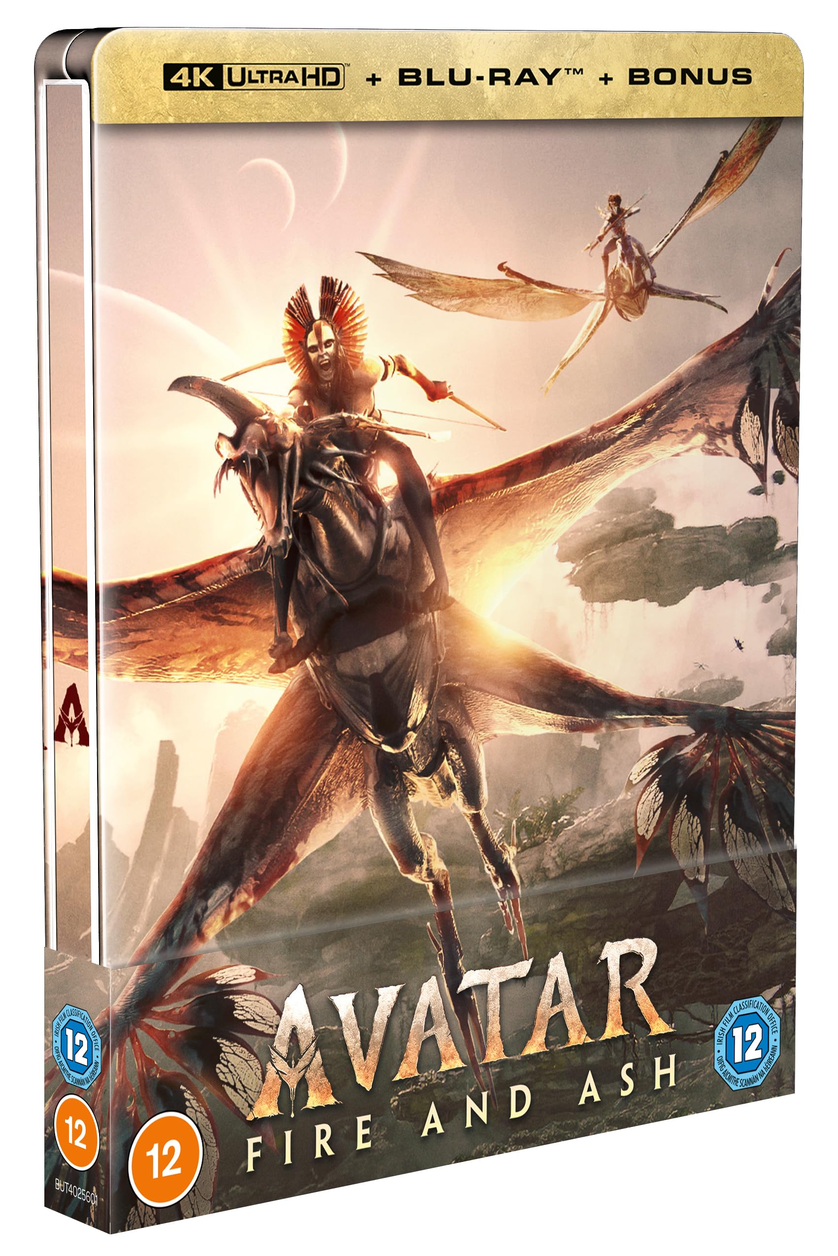 Avatar: Fire and Ash 4K Ultra HD Bonus disc SteelBook