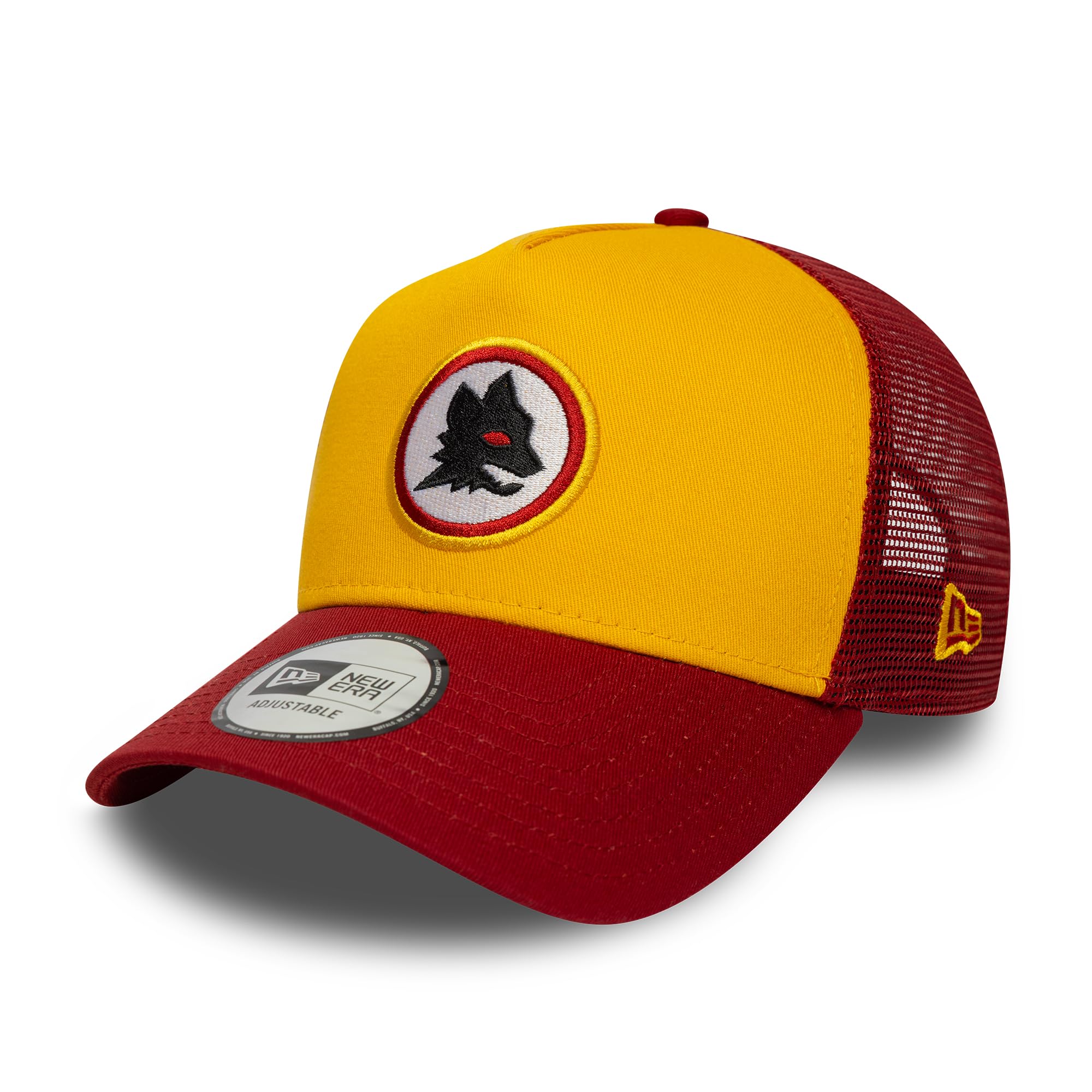 AS Roma Contrast Pack Turtleneck Trucker – Red/Yellow