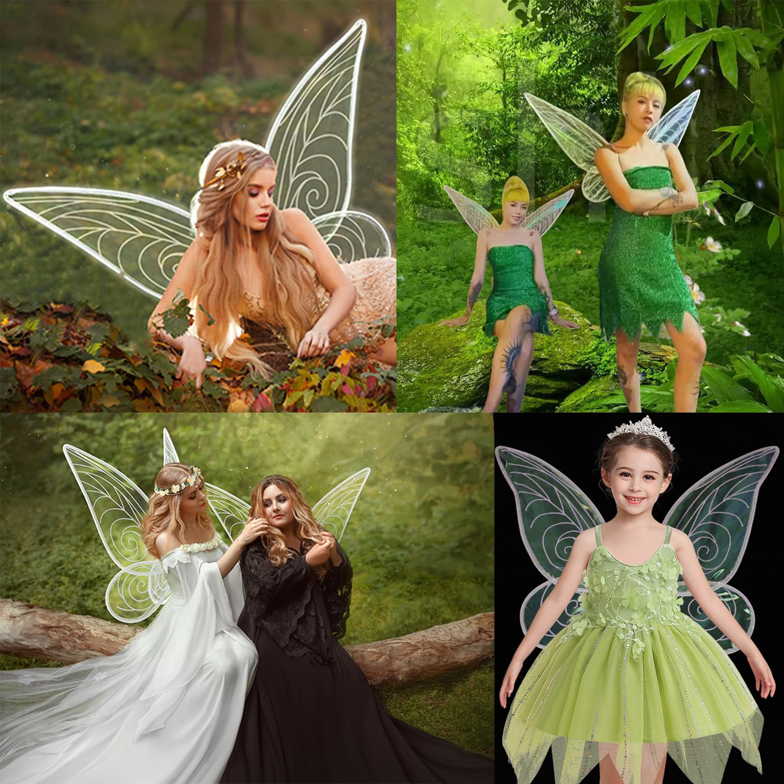 Amazon.co.jp: JK Home 4点セット コスプレ 大人 コスチューム 羽根