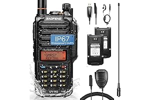 BaoFeng UV-9G GMRS Handheld Radio: Enhanced Ruggedness and Extensive Communication Capabilities