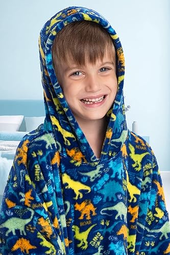 Miniatura 5 de Mad Dog - Manta con capucha para niños, mantas con mangas acogedoras, forro polar suave y diseños de sherpa, para niños y niñas, de 4 a 13 años