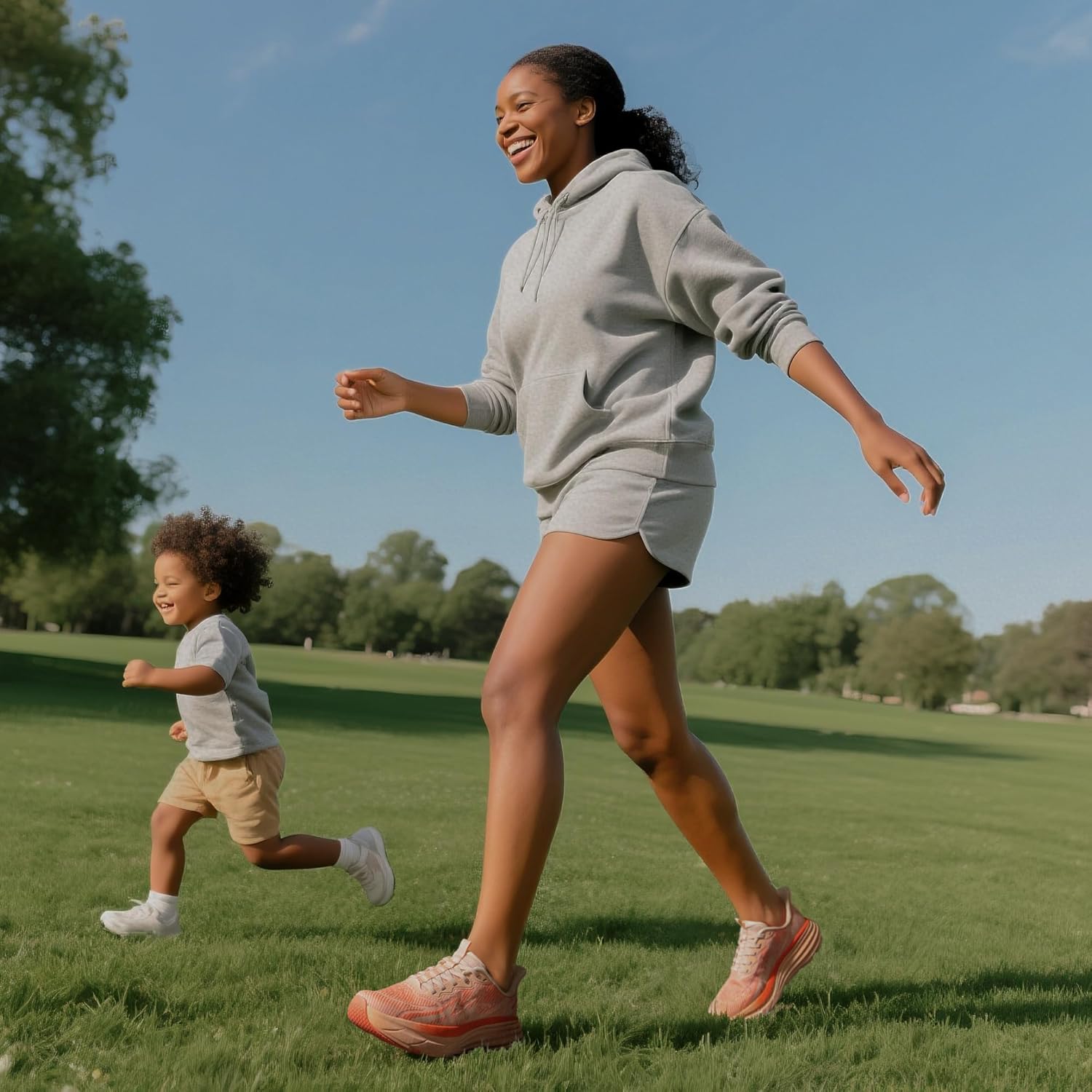 Women's Slip On Walking Shoes Hands-Free Cushion Running Tennis ActiveSolid Non-Slip Comfortable Workout Gym Athletic Fashion Sneakers - Image 3