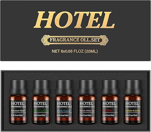 Hotel Collection - Juego de aroma de lujo para aceites difusores inspirado en The My Way Westin White TeaRitz Carlton Hotel Scent