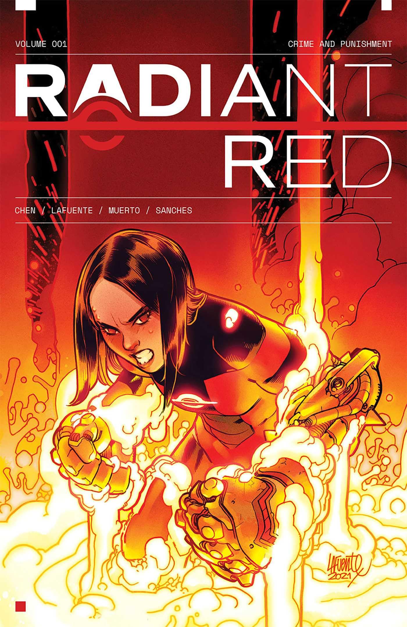 Radiant Red, Volume 1: A Massive-Verse Book (RADIANT RED TP)