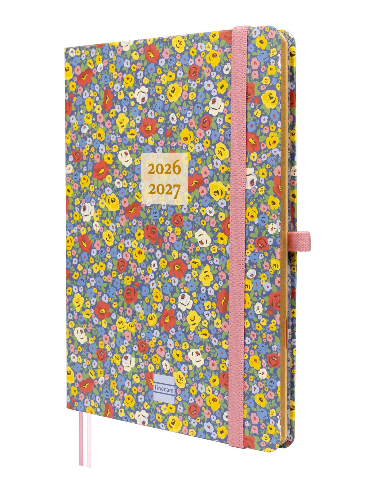 Finocam Mínimal Weekly Planner 18-Month | Weekly View Horizontal Layout · July 2026 to December 2027 | Girl · International - Week-to-View Diary