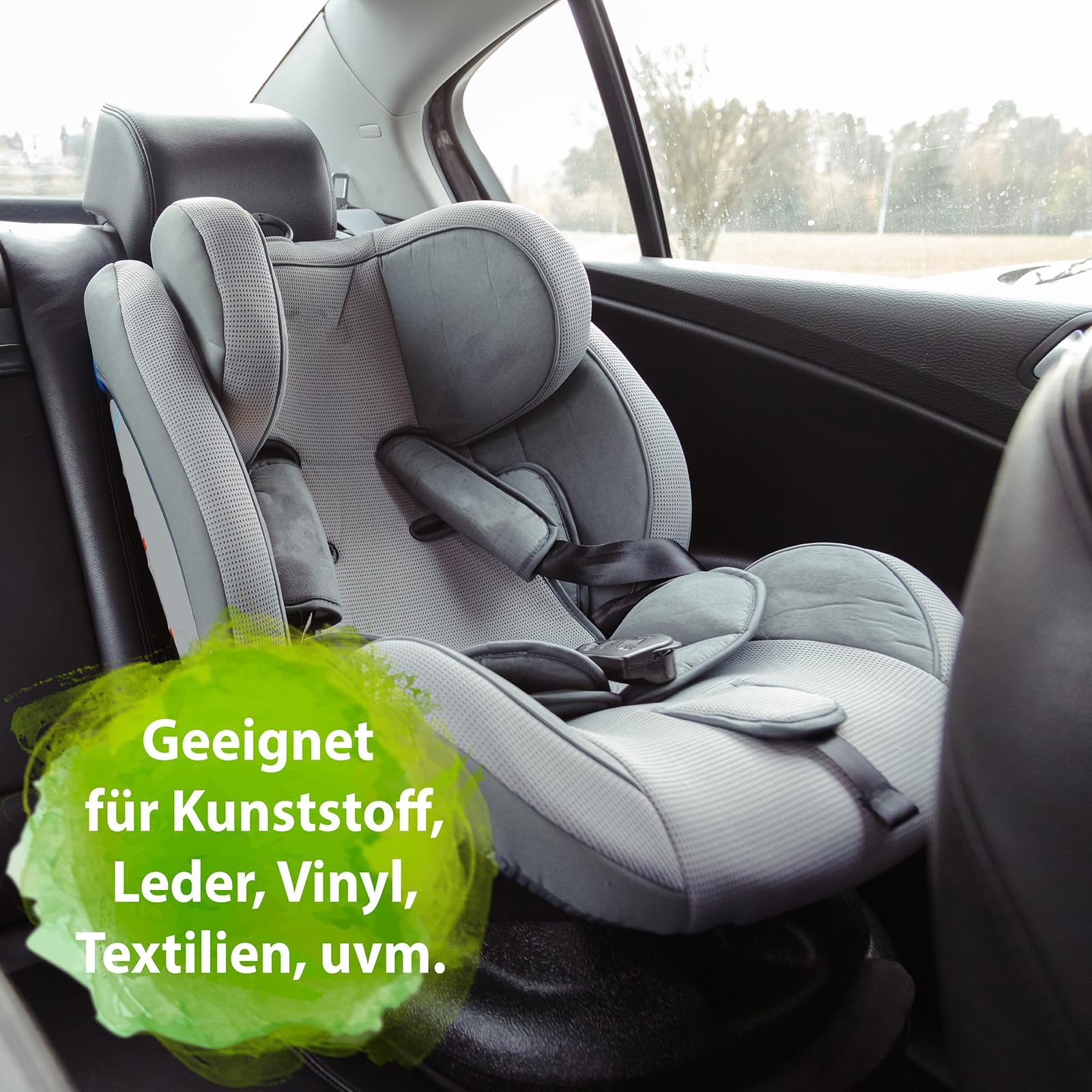 Bactador Auto Innenraum Reiniger Spray 3 x 500 ml - Geruchsentferner - Cockpitpflege - Mikrobiologischer Innenraumreiniger - Cockpit Reiniger - Polsterreinger Auto - Enzymreiniger