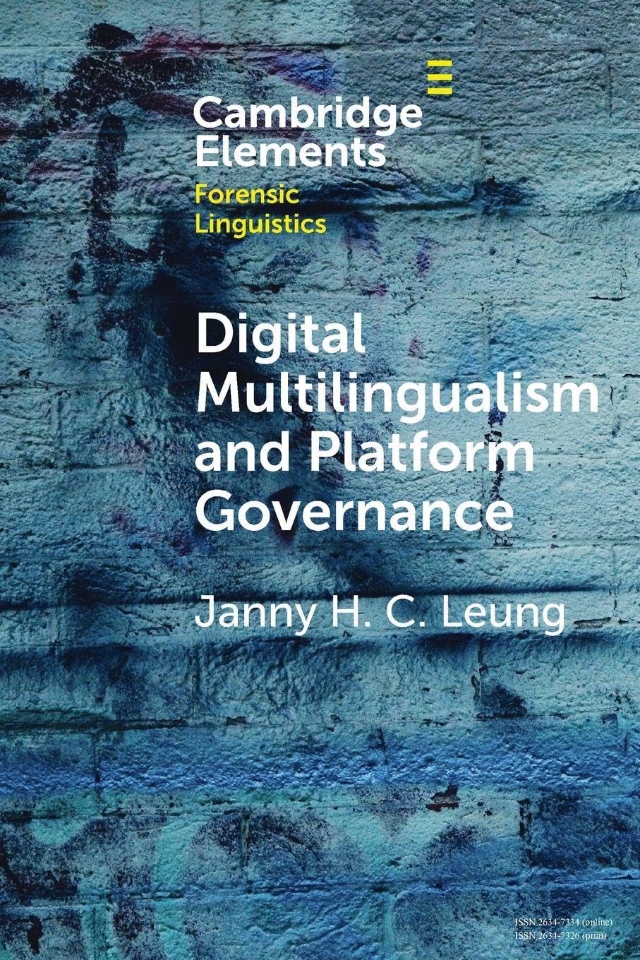 Digital Multilingualism and Platform Governance by Janny H. C... - 9781009263139