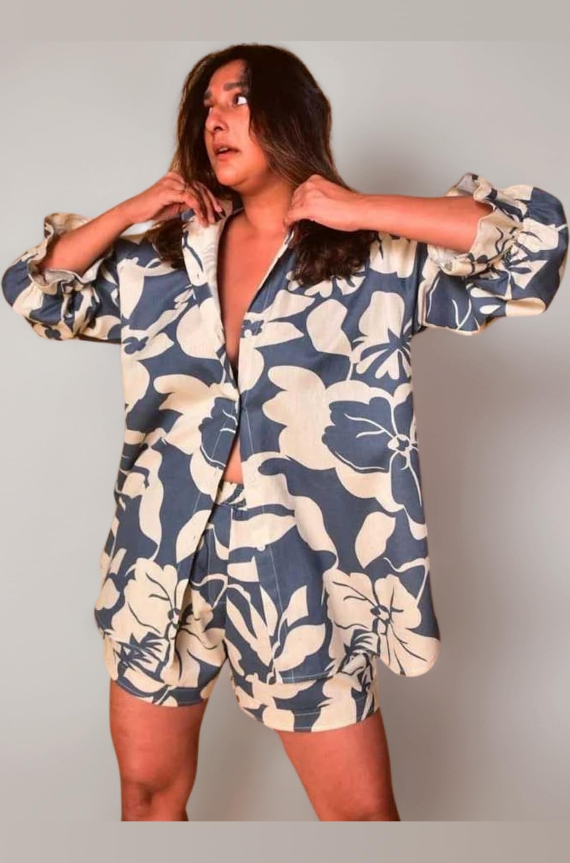 Leriya Fashion Co-ord Set for Women Stylish | Summer Pajama Set For Women & Girl for Beach & Holiday Look | Night Suit For Woman | Summer Vacations Printed Pyjama Set for Goa Beach Outfits