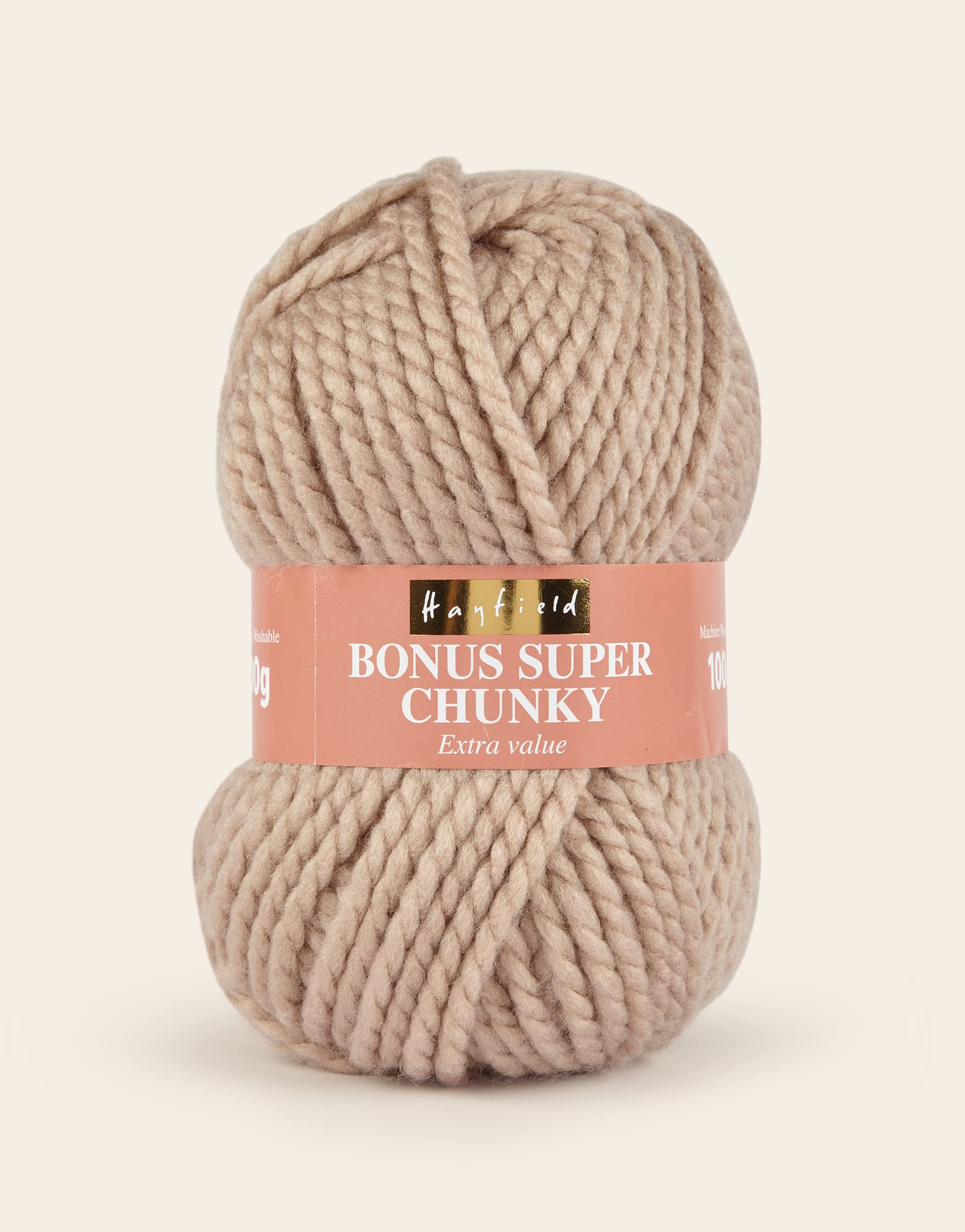 SirdarHayfield Bonus Super Chunky, Mink (599), 100g