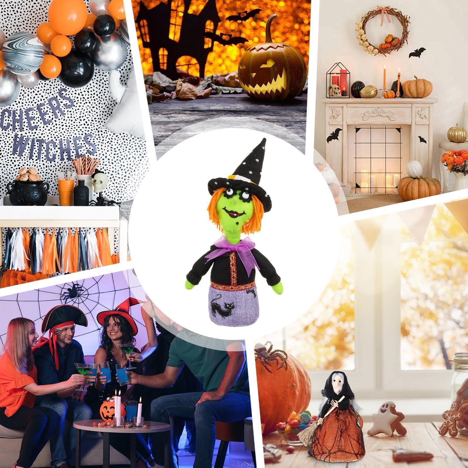 Figurki Halloween półka na książki wakacje straszna rzeźba stół centralny