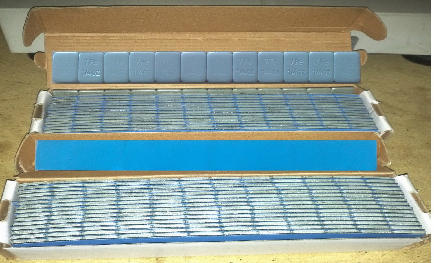 Automotive Tire Changers & Wheel Balancers Tire Wheel Balancing Weights - Stick On 1/4 Oz (0.25oz) Per Piece, 1 Pack Of 720 Pcs (180 Oz Total) Stick On Wheel Weights - Foto 7