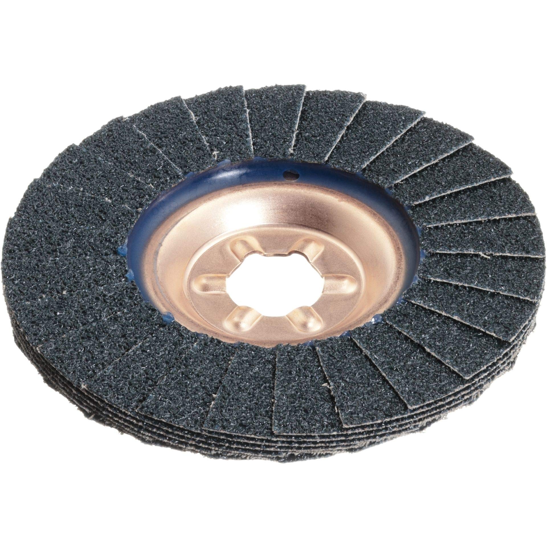 10x LUKAS Fächerscheibe Fächerscheiben Schleifscheibe SLTT Ø 125 mm Korn 40